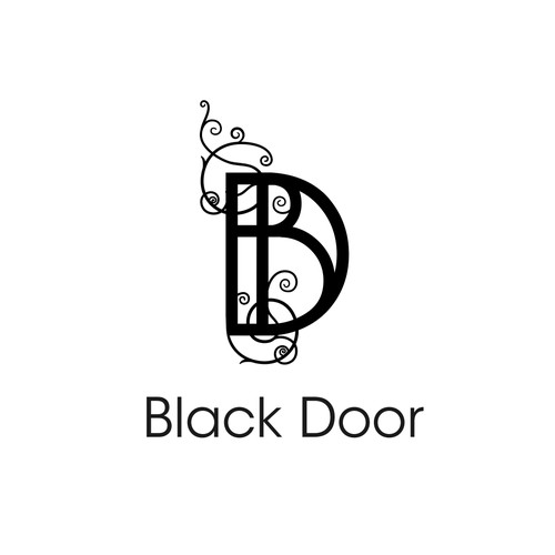 Black door
