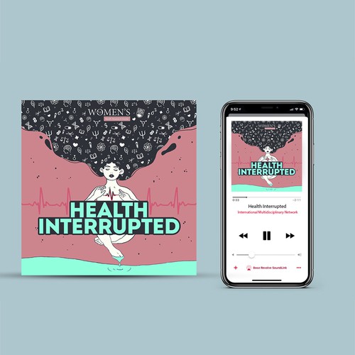 Podcast cover design