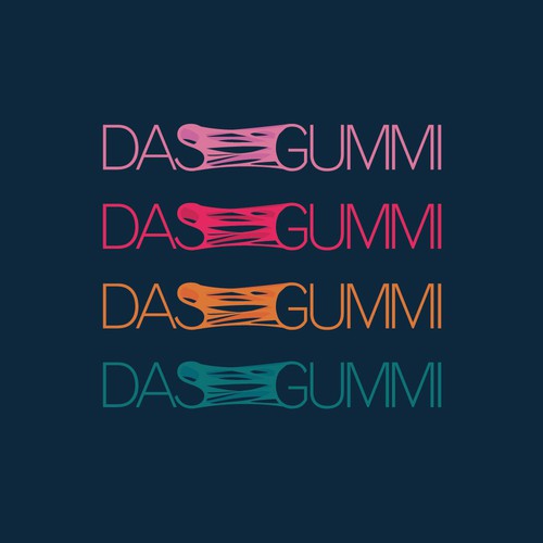 Minimalistic playful design for candy company. 