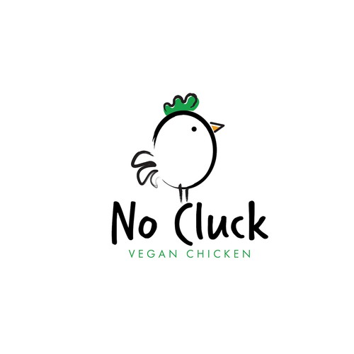 Logo for vegan chicken Fast Food restaurant