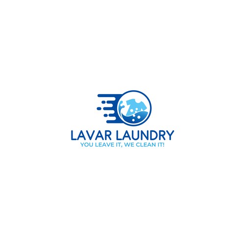 logo for a mobile laundry