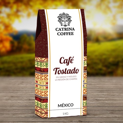 DISEÑO DE EMPAQUE PARA CAFÉ TOSTADO MEXICANO