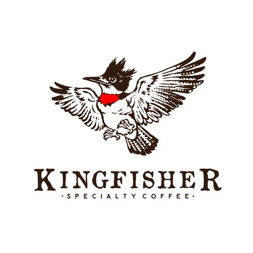 Logo Concept for Kingfisher - Specialty Coffee