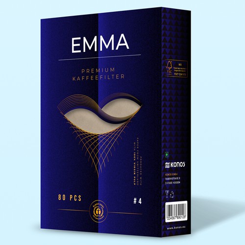 A unique and luxury packaging design
