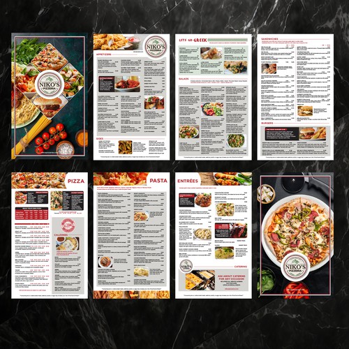 NIKO'S Pizzeria menu