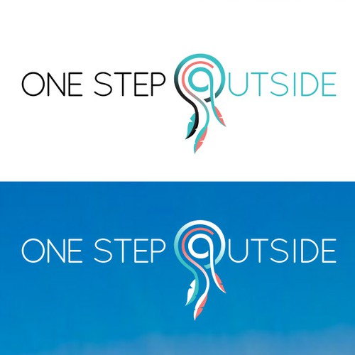 Dreamy logo for One Step Outside coaching