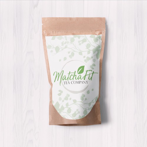 Matcha Tea logo design