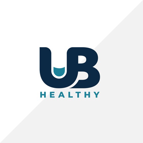 Bold logo for online health service