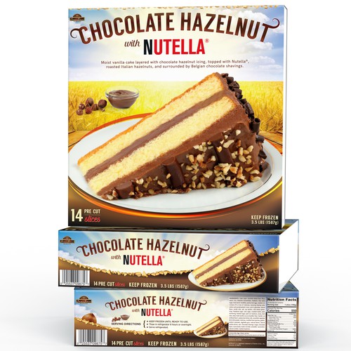 Product packaging (wrap) for Sweet Sofia's Bakery (USA)