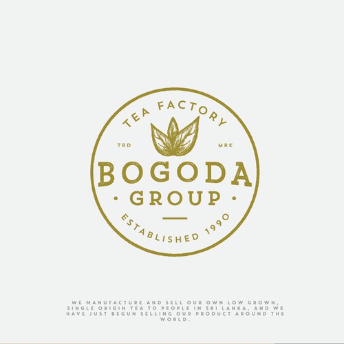 Logo for Bogoda Group - Tea Factory in Sri Lanka