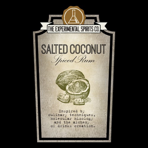 Create the Logo and Label for an awesome new Spirits Business