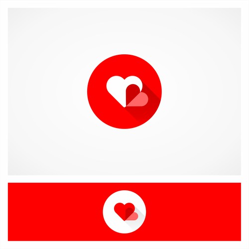 Flat Logo for Heart to heart