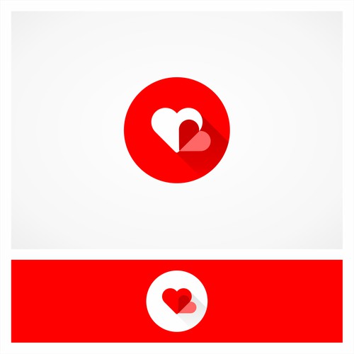 Flat Logo for Heart to heart