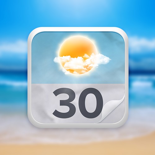 IOS Icon for Horizon Weather/Calendar app