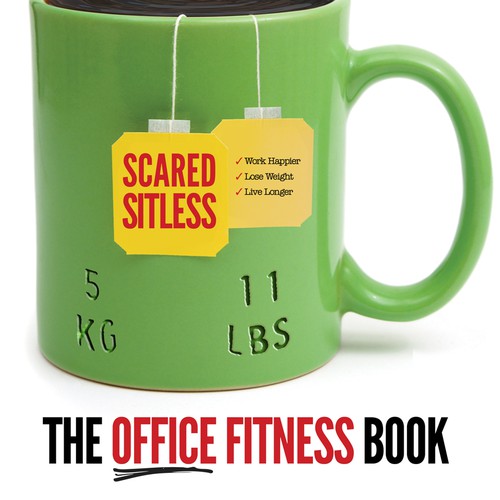 Kindle cover for an office fitness book