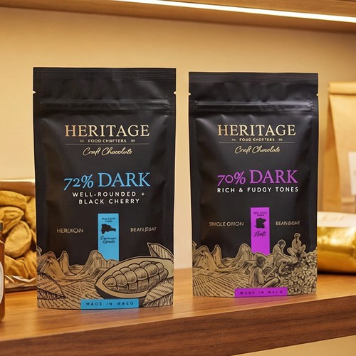 Heritage - Luxury Craft Chocolate Packaging