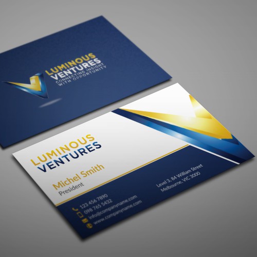 Business card design 