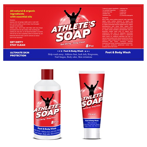 Athletes Soap