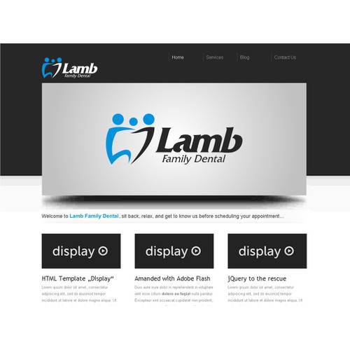 Dental Logo to Match Our New Website Layout!!!