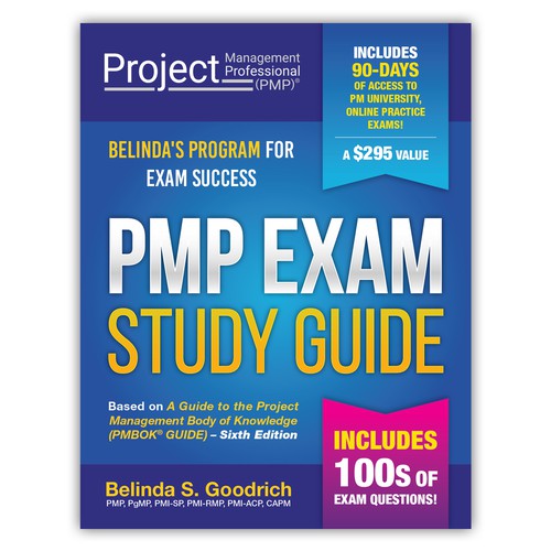 Book Cover Design for PMP Exam Study Guide