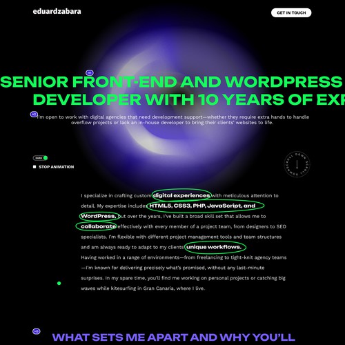 Design for a frontend developer