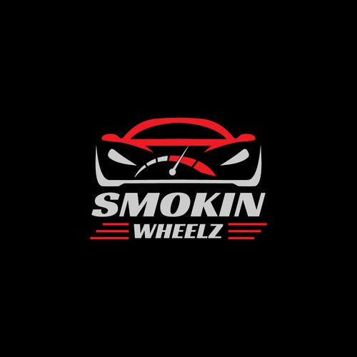 Smokin Wheelz Logo Design