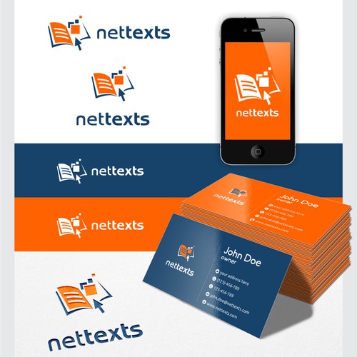Create an innovative logo for a textbook replacement app!