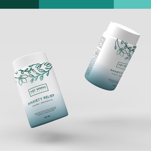 Branding for natural anxiety medicine