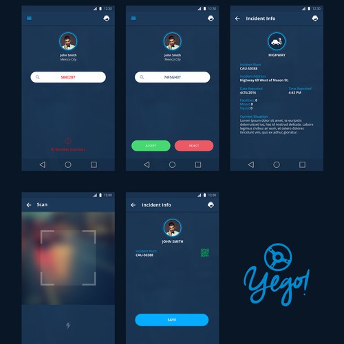 Insurance App Design
