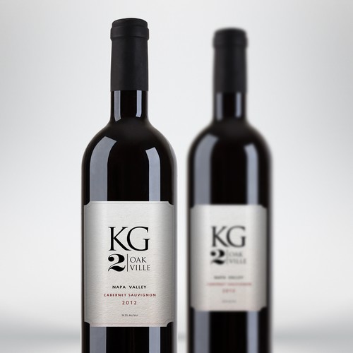Design a captivating label for a Napa Valley wine brand!