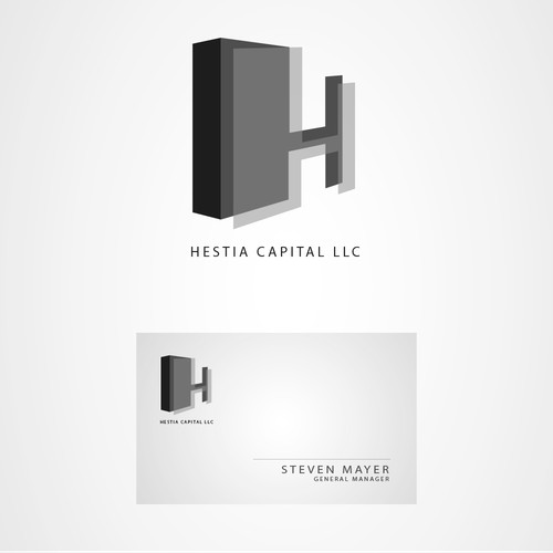 Simple strong logo for Hestia Capital LLC