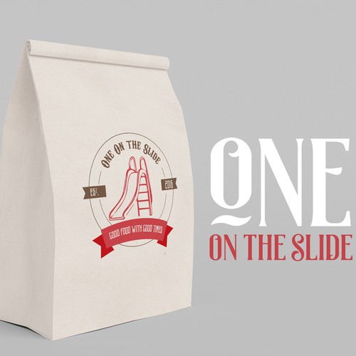 Vintage Logo Design for Food Stand