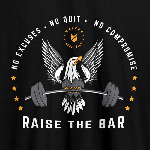 Raise the Bar - Gym tshirt