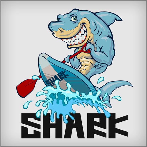 Mascot design for Shark