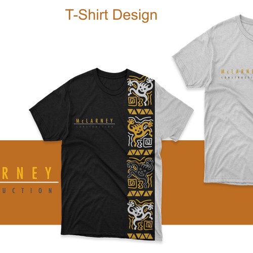 MC LARNEY CONTRUCTION T SHIRT 