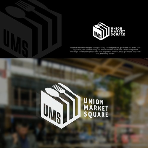 Union Market Square Logo Design