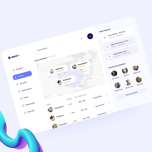 Dental Clinic - DentFX Web App (pre-work)