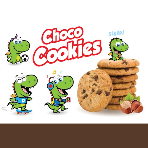choco cookies mascot