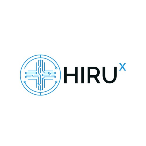 HiruX Logo Design