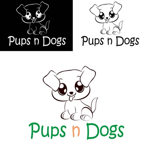 Help Pups n Dogs with a new logo