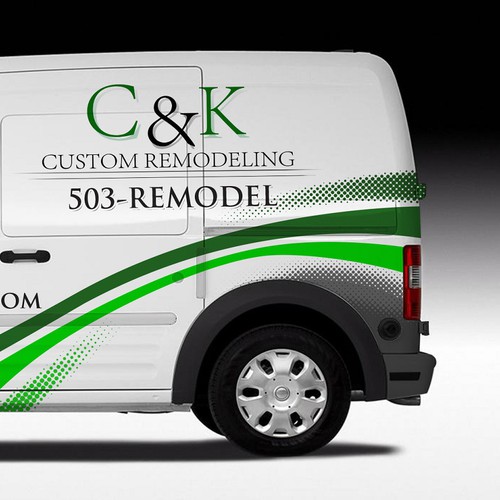 Help us design a vehicle wrap that sets us apart.