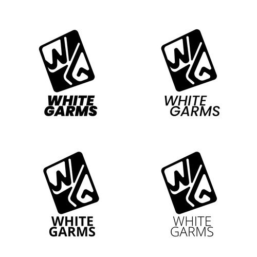 Logo White Garms
