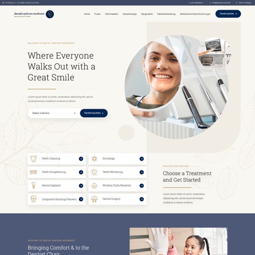 Dental Practice Website Design