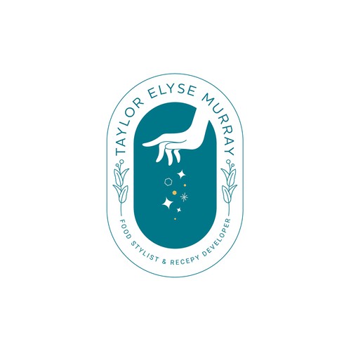 Food stylist personal logo
