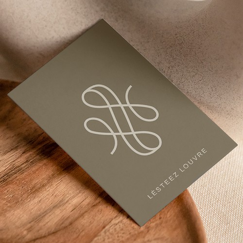 Monogram design for a luxury fashion brand