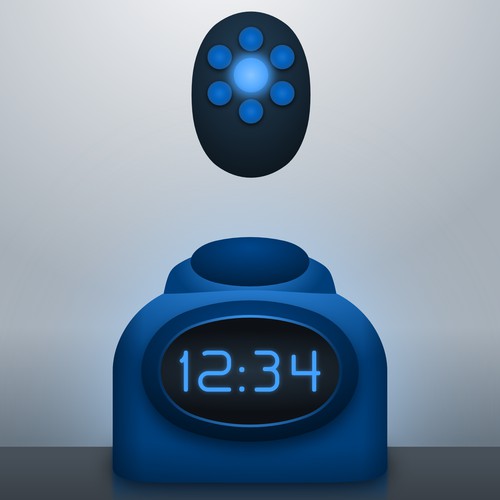 remote alarm clock