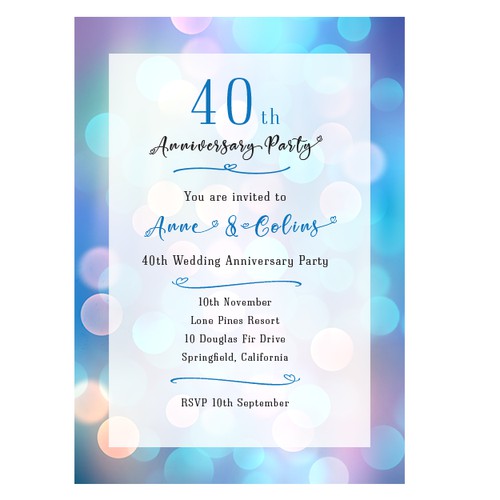 Anniversary Card