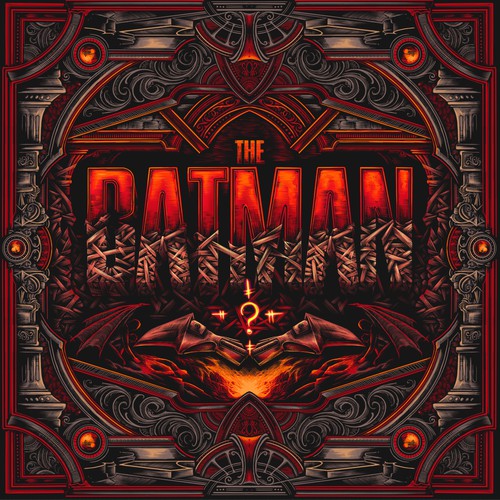 THR BATMAN unofficial alternatife movie logo