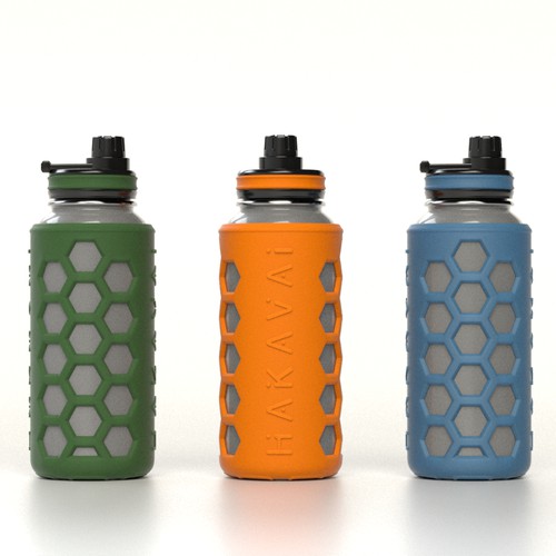 Design for silicon bottle sleeve