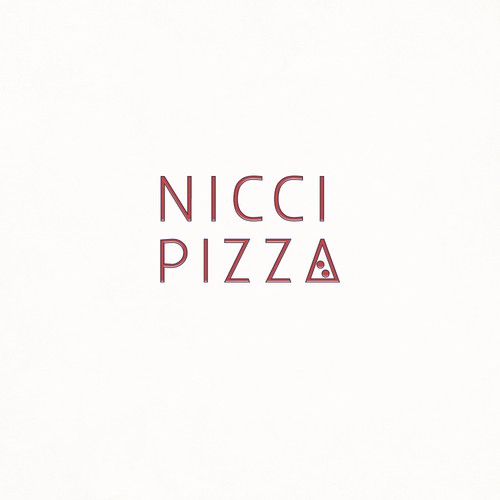 Logo concept for a pizzeria.